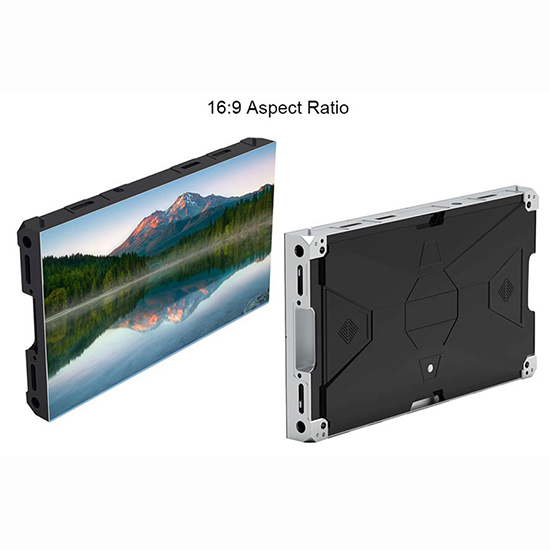 LSA sorozatú beltéri HD 4K és 2k LED TV 16: 9 képarányú elülső szervizpanellel Kis Pixel Pitch LED videó fali kijelző